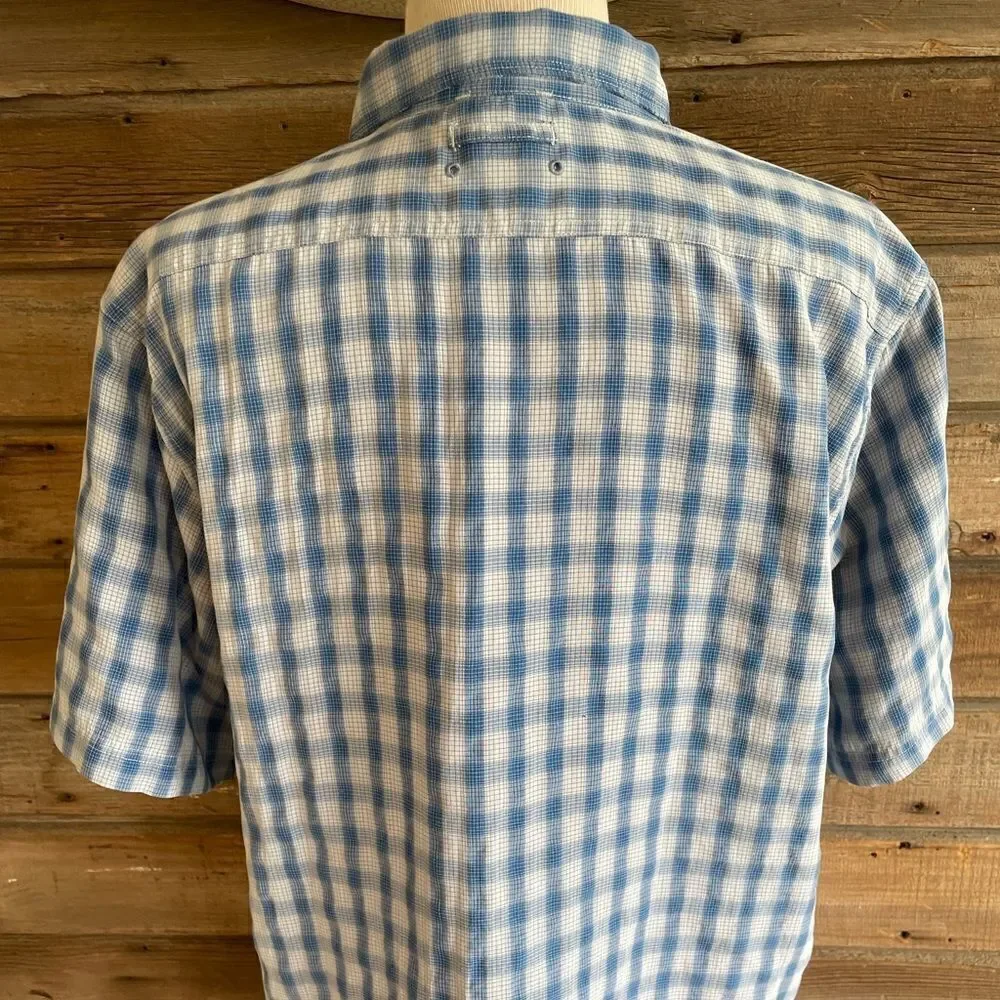 North Face Button Down Shirt Size L EUC